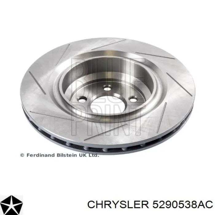 Купить 5290538AC Chrysler Диск тормозной задний