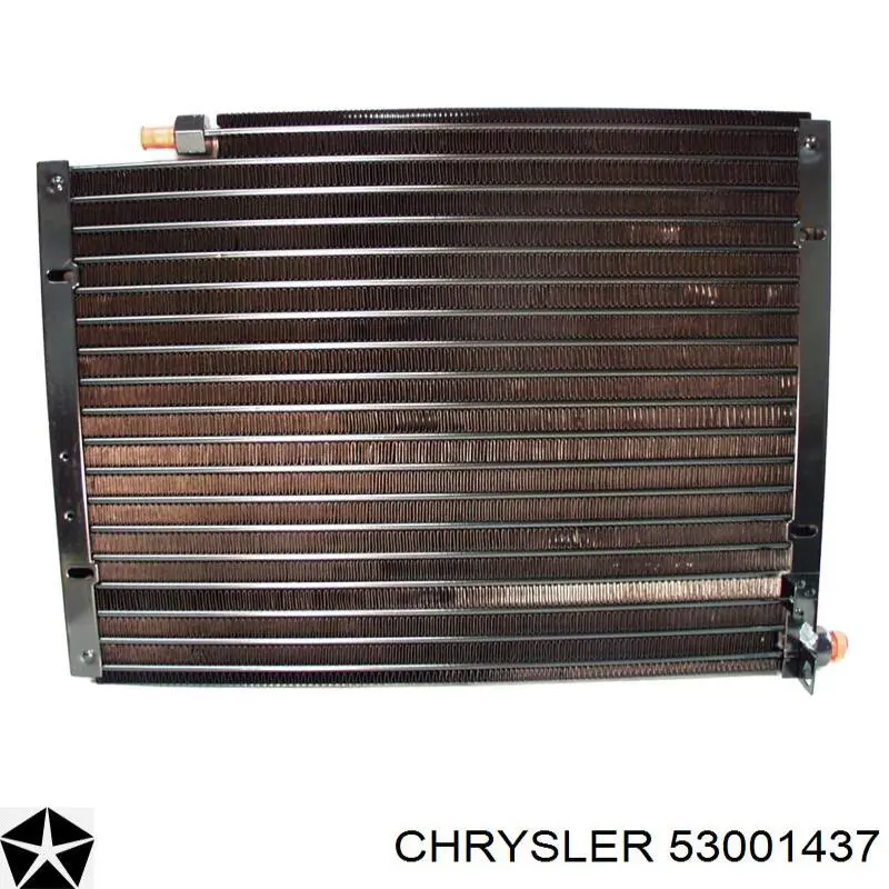 Купить 53001437 Chrysler Радиатор системы охлаждения кондиционера