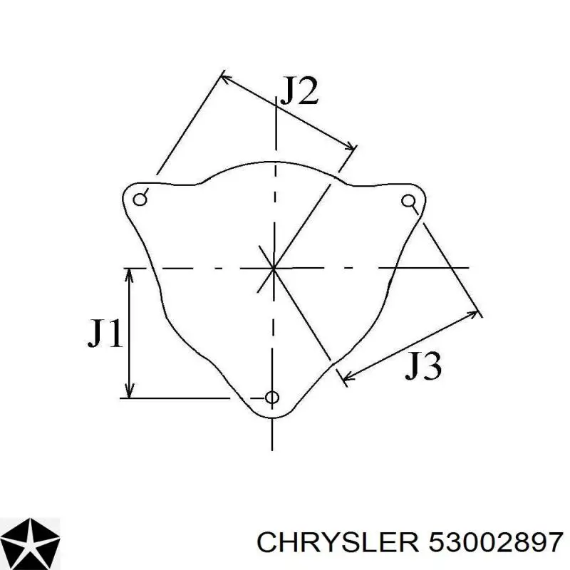 Автомобильный генератор Chrysler 53002897 цена, от 186.90 USD