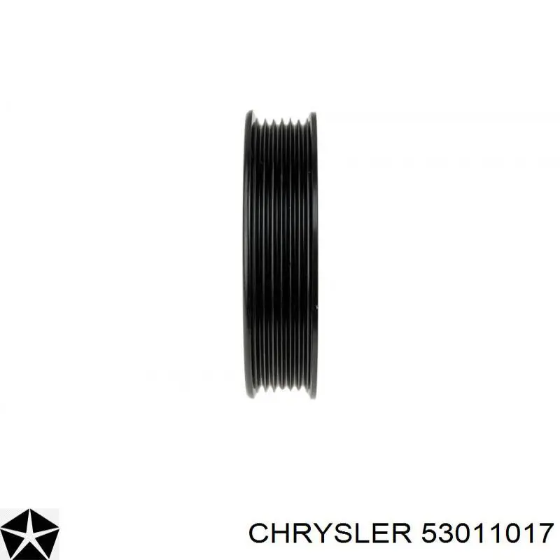 Шкив лопастного насоса гидроусилителя руля Chrysler 53011017 цена, от 37.33 USD