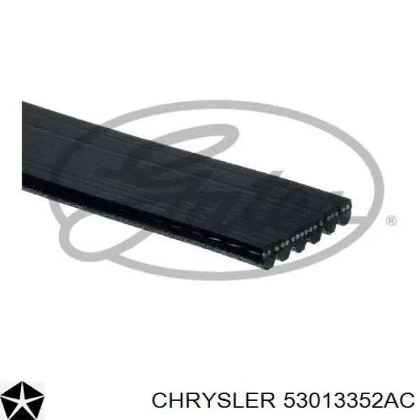 Купить 53013352AC Chrysler Ремень генератора