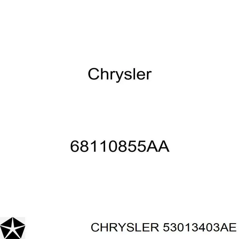 53013403AD Chrysler