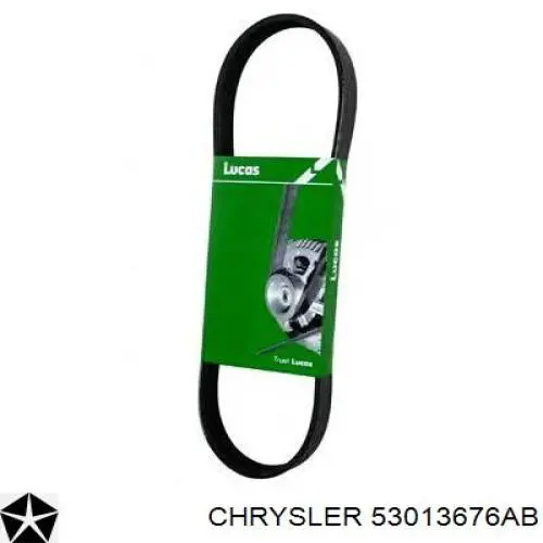 Купить 53013676AB Chrysler Ремень генератора