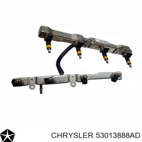 Распределитель топлива (рампа) 53013888AC Chrysler