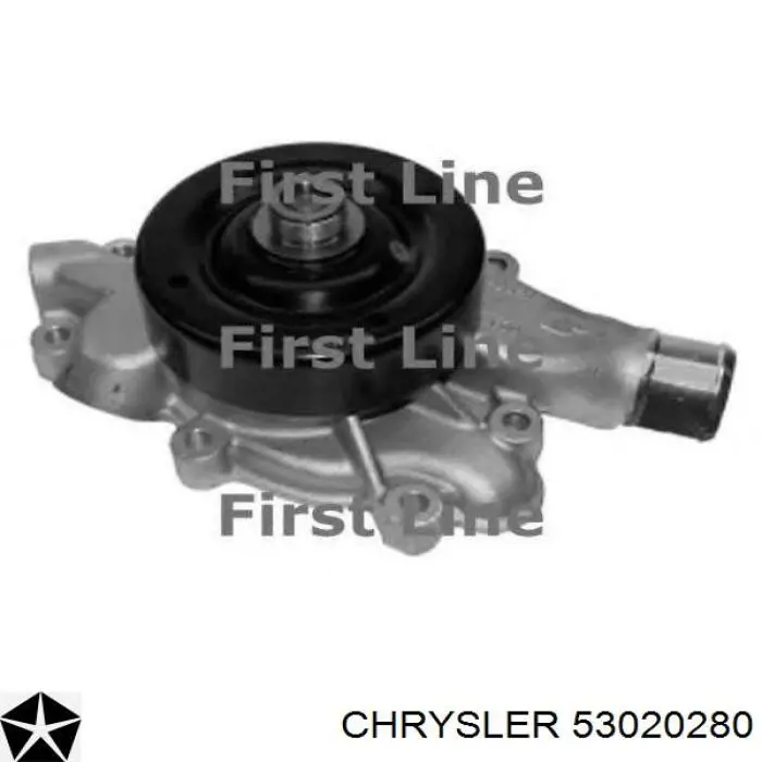 Помпа охлаждения Chrysler 53020280 цена, от 104.26 USD