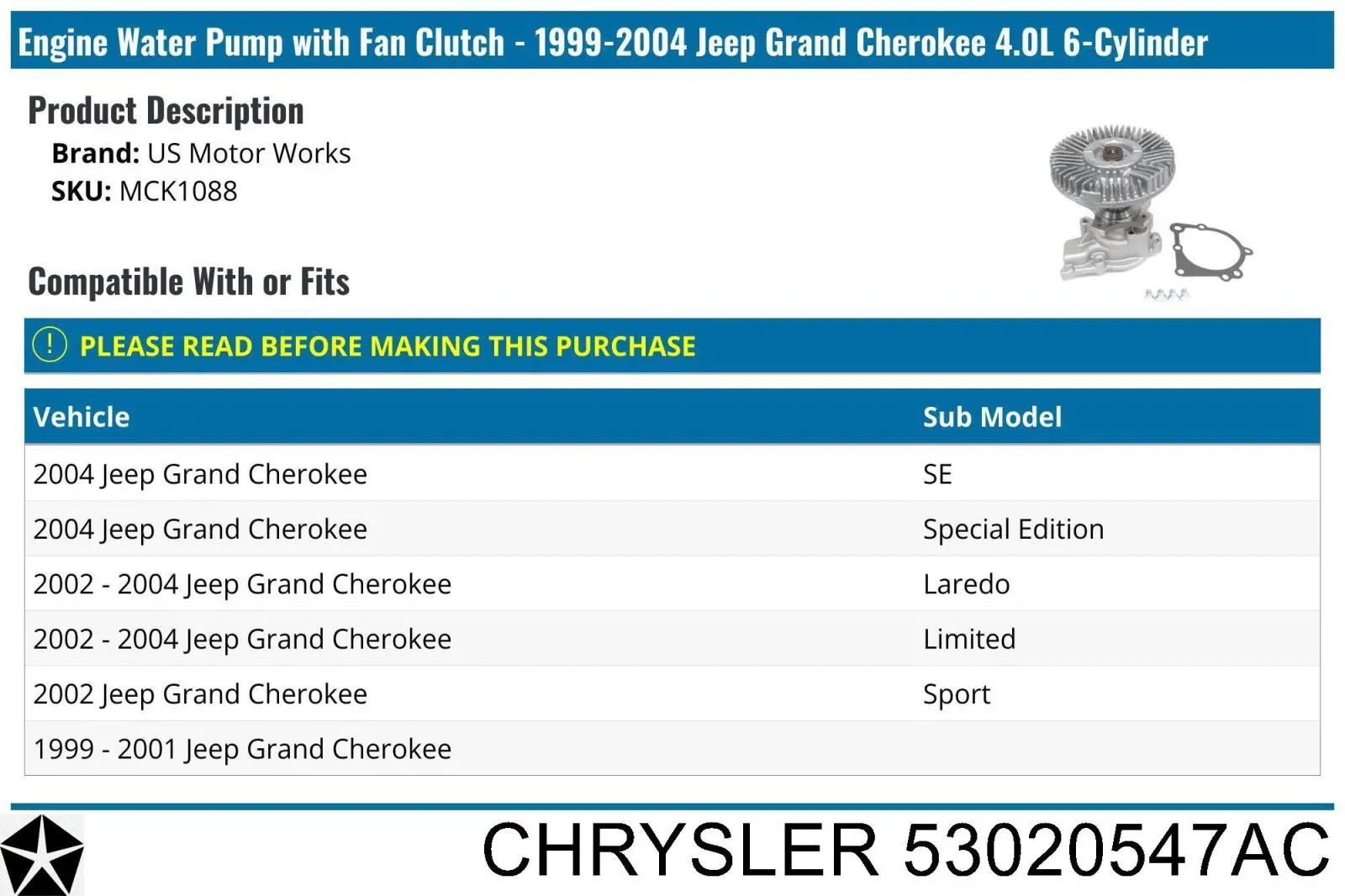  C31312 Mahle Original