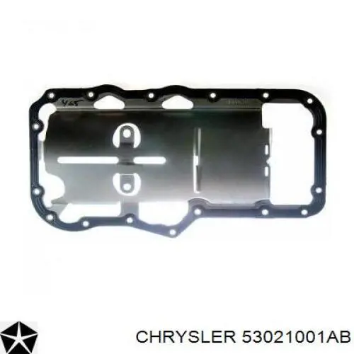 53021001AB Chrysler прокладка поддона картера двигателя