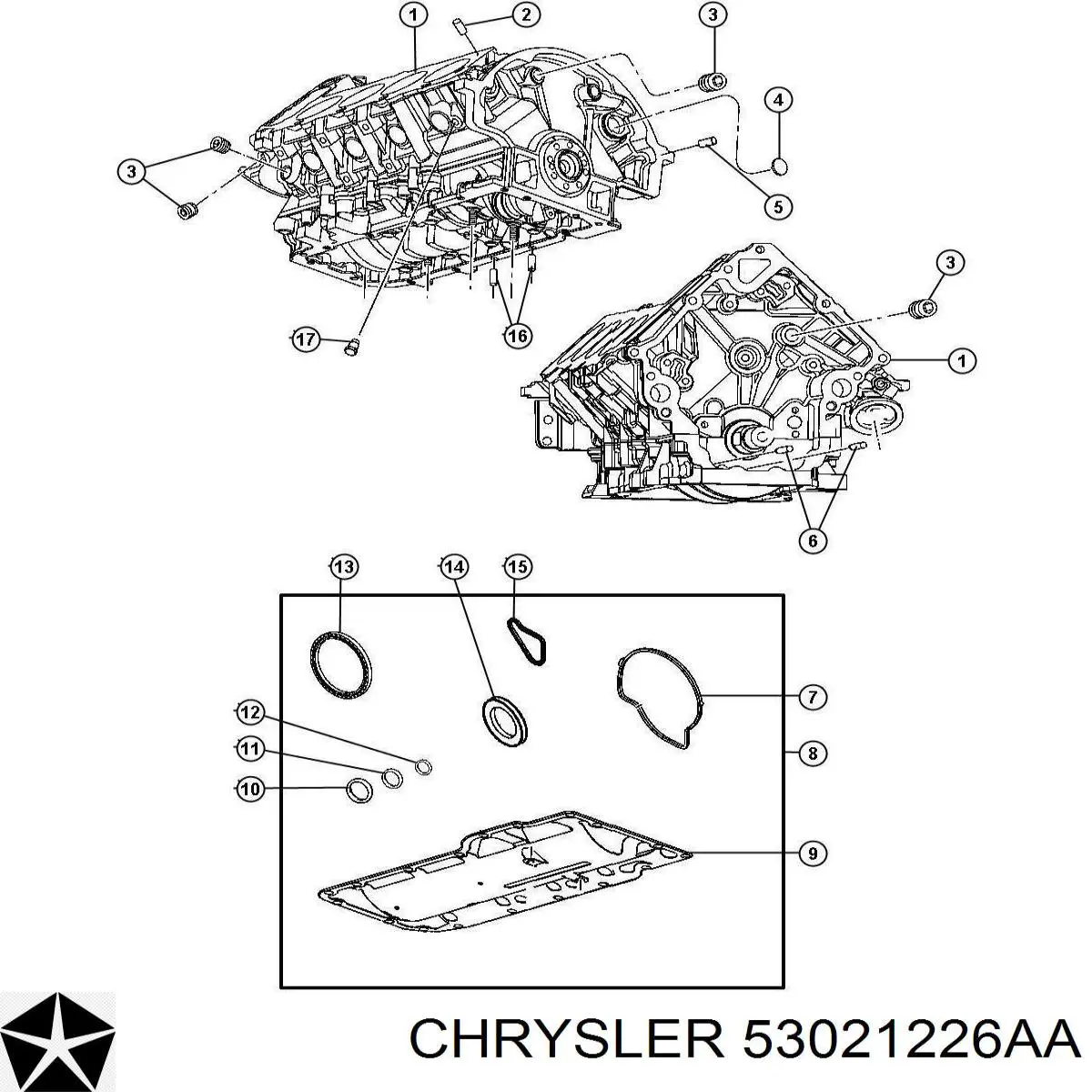  K53021226AA Fiat/Alfa/Lancia