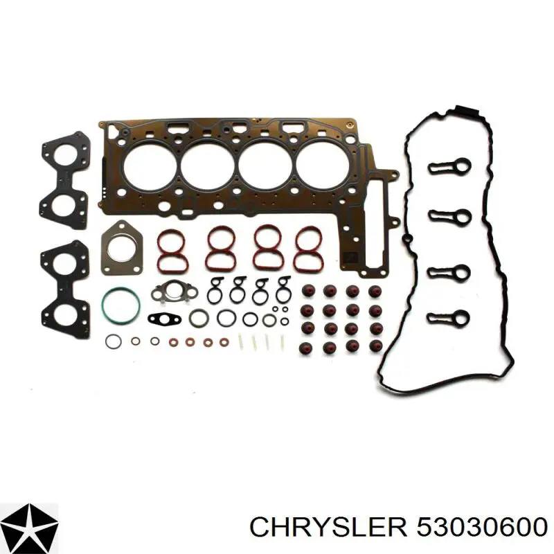53030600 Chrysler комплект прокладок двигателя верхний