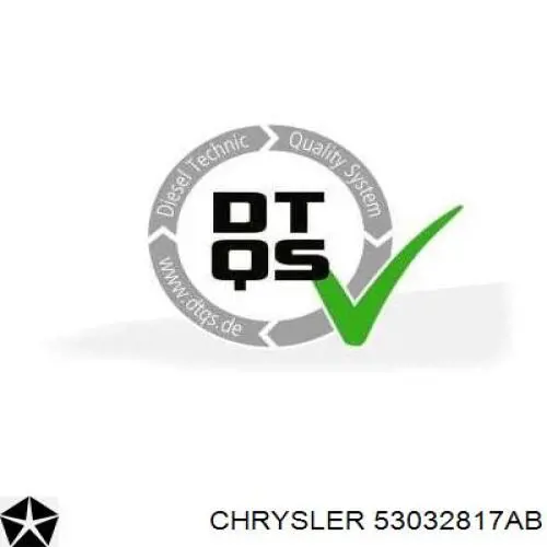 Купить 53032817AB Chrysler Ремень генератора