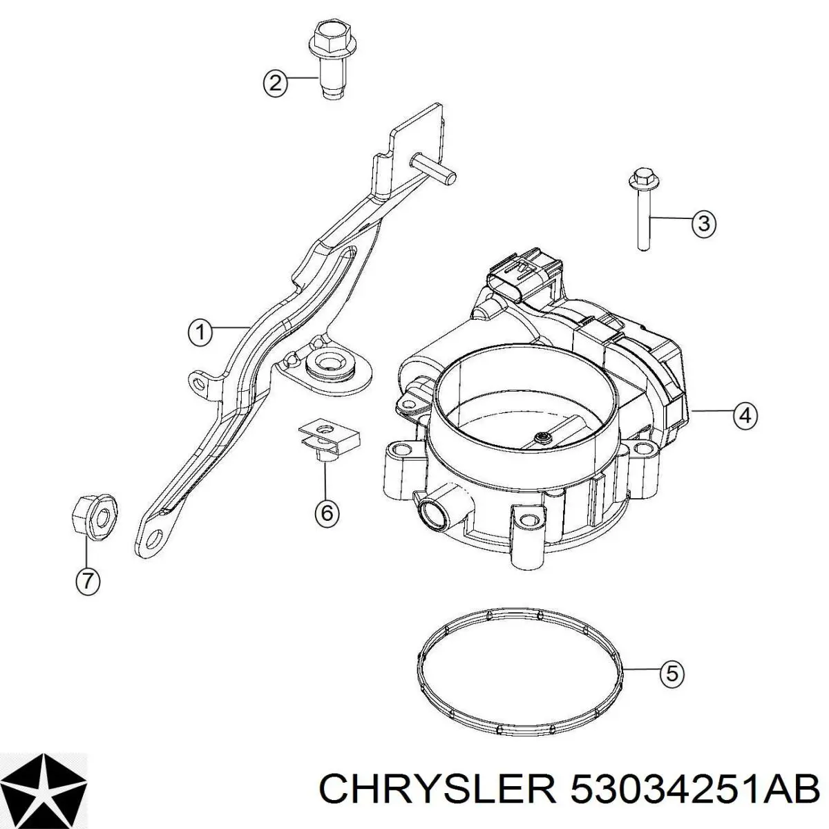  K53034251AB Fiat/Alfa/Lancia