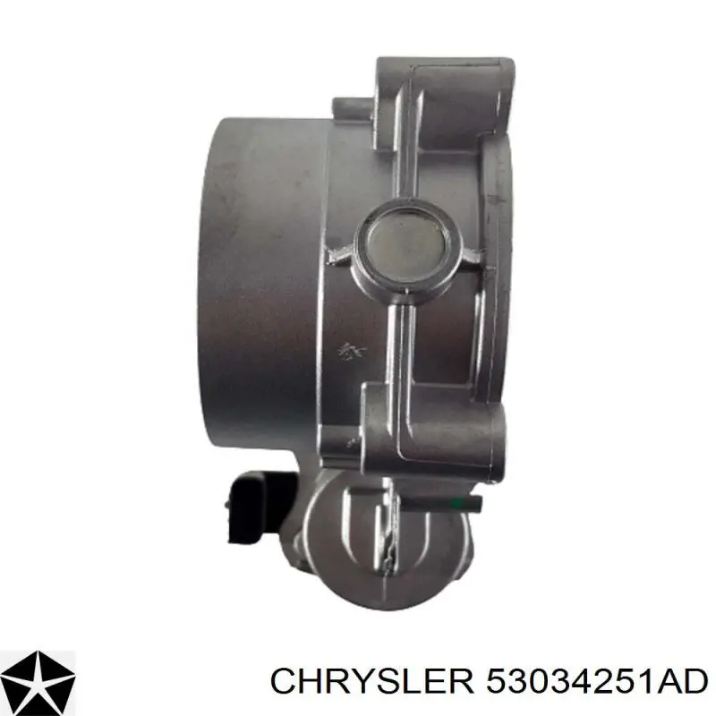 Заслонка воздушная Chrysler 53034251AD