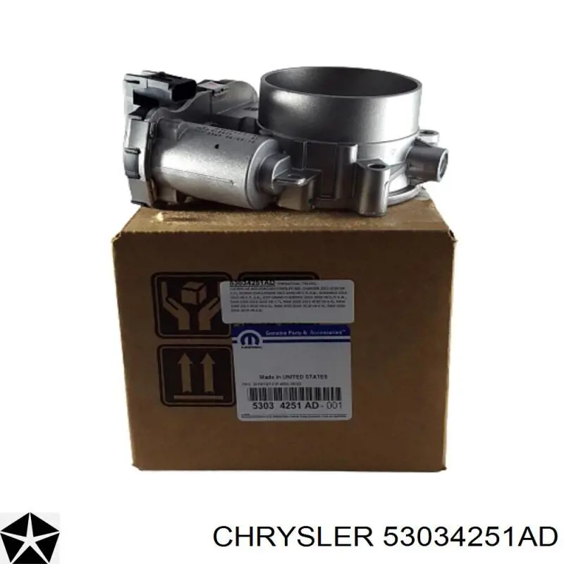 53034251AD Chrysler Дроссельная заслонка