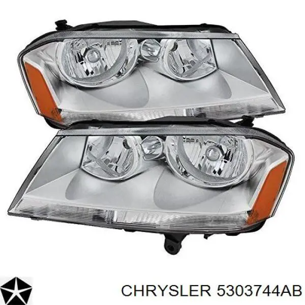 Купить 5303744AB Chrysler Фара основная правая