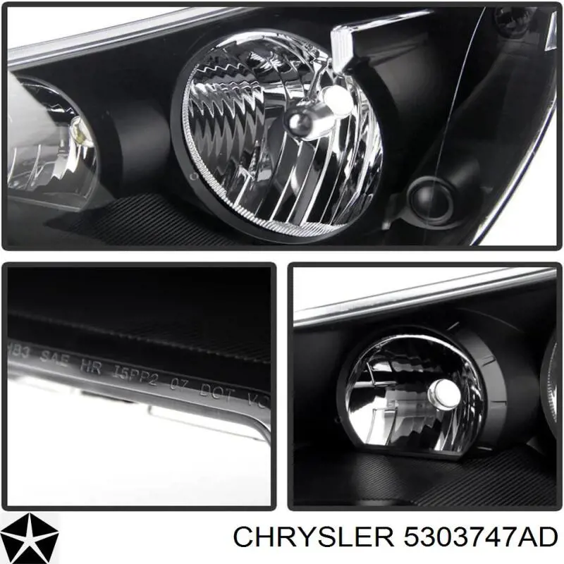 5303747AD Chrysler фара левая