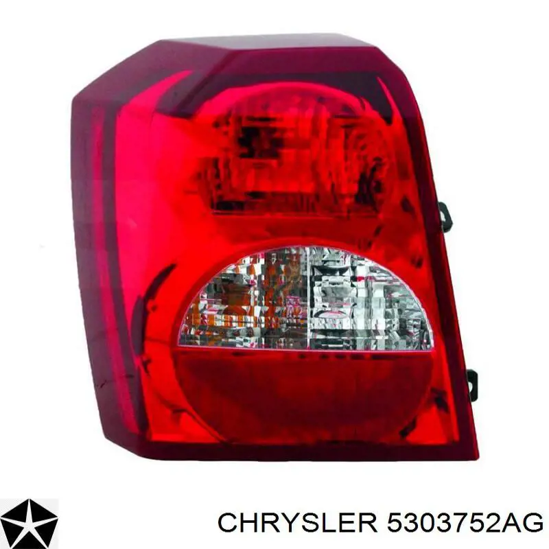 5303752AC Chrysler фонарь задний правый
