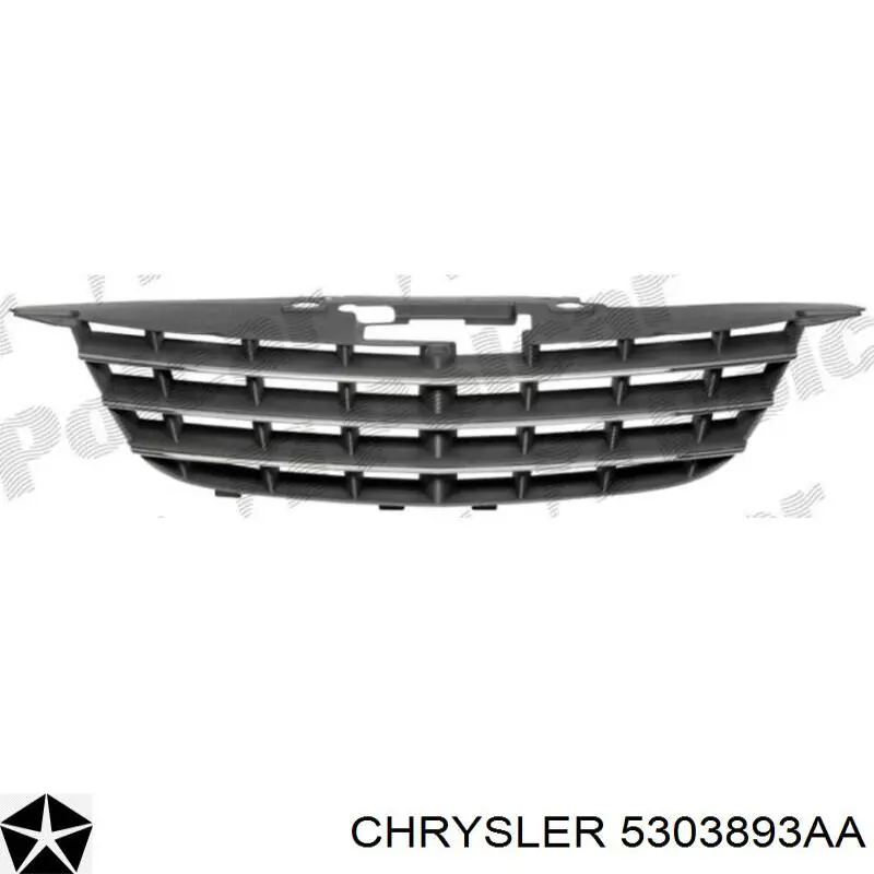 5303893AA Chrysler абсорбер (наполнитель бампера переднего)