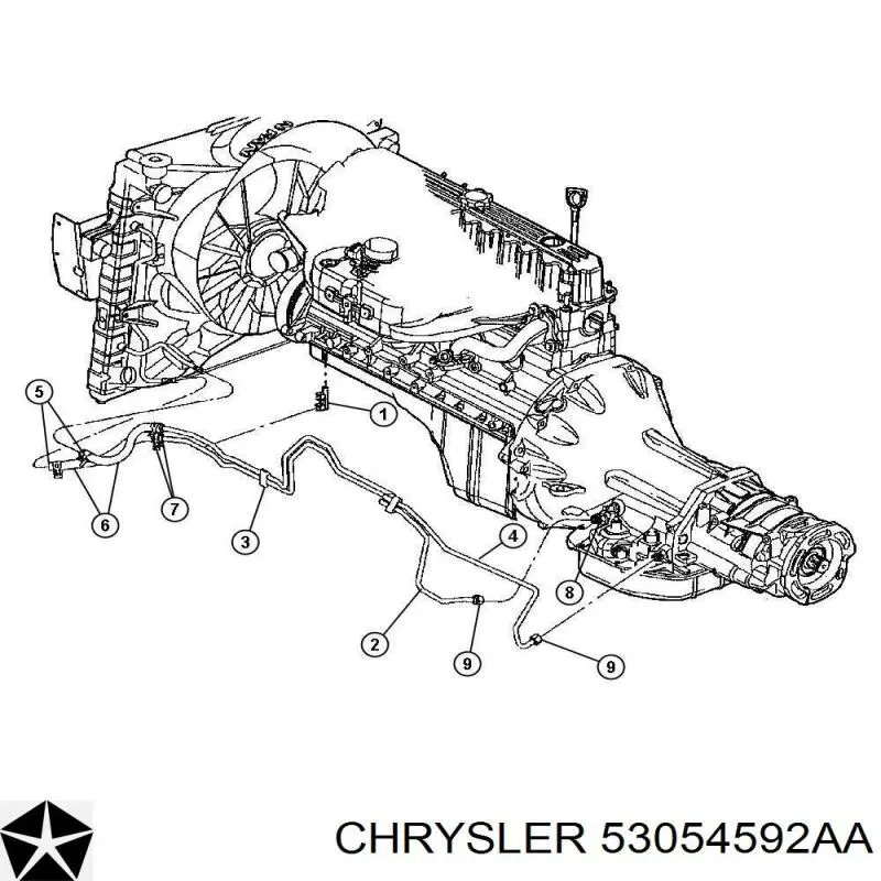  53054592AA Chrysler