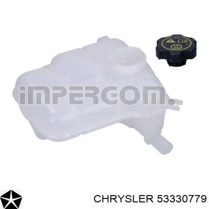 Крышка расширительного бачка Chrysler 53330779 цена, от 6.64 USD