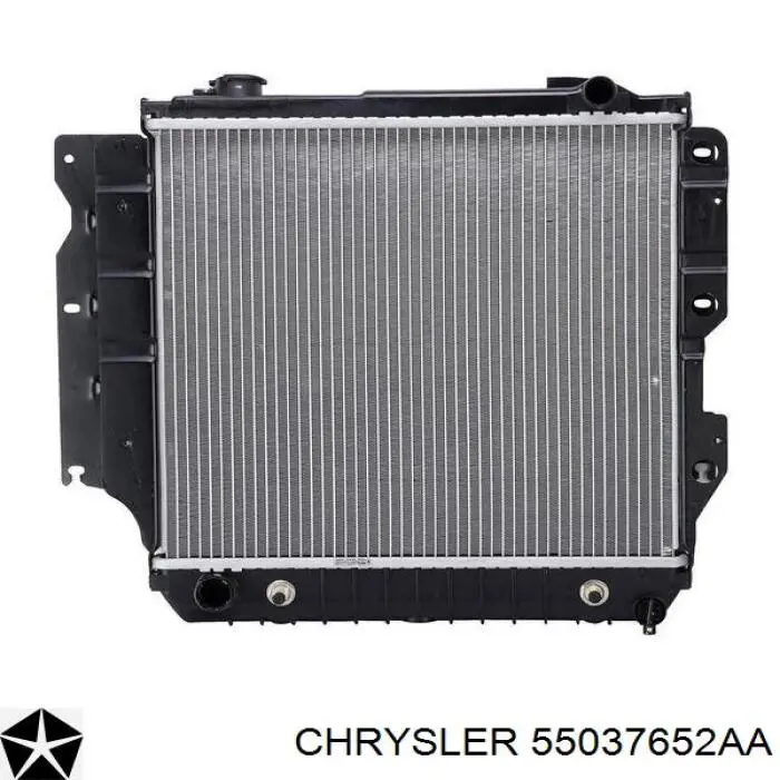 Радиатор охлаждения Chrysler 55037652AA