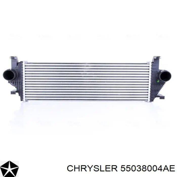 55038004AE Chrysler интеркулер