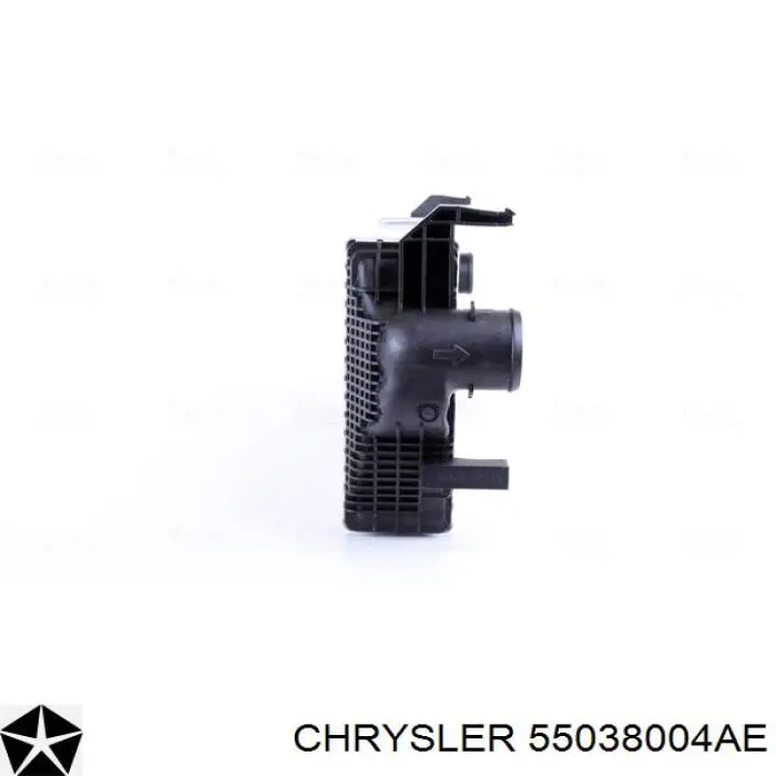 Купить 55038004AE Chrysler Интеркулер