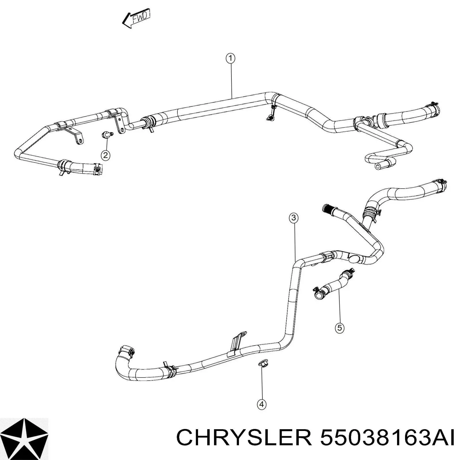 K55038163AD Fiat/Alfa/Lancia 