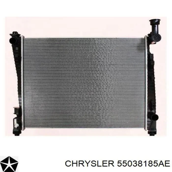 55038185AE Chrysler radiador de esfriamento de motor