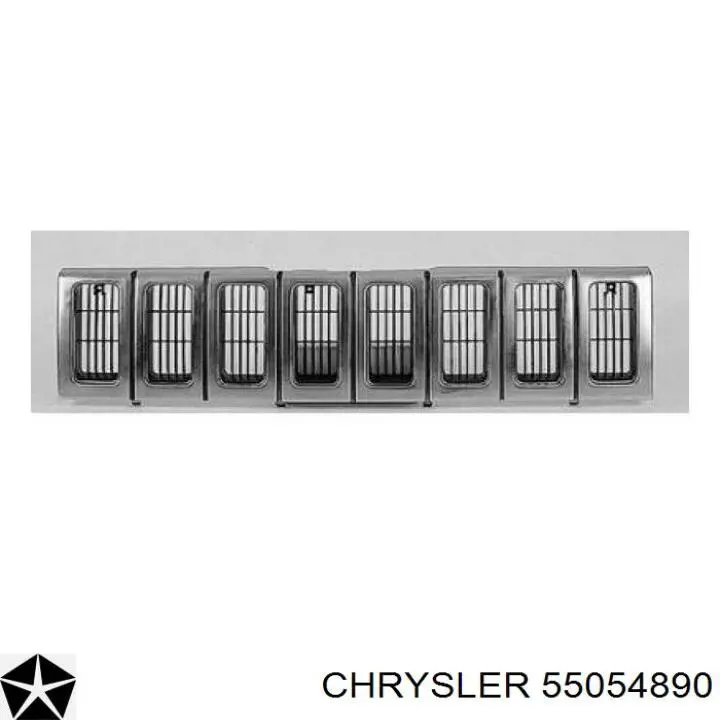 Облицовка радиатора Chrysler 55054890 цена, от 55.99 USD