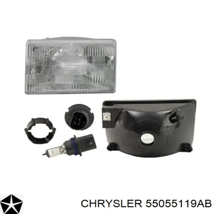 55055119AB Chrysler luz esquerda
