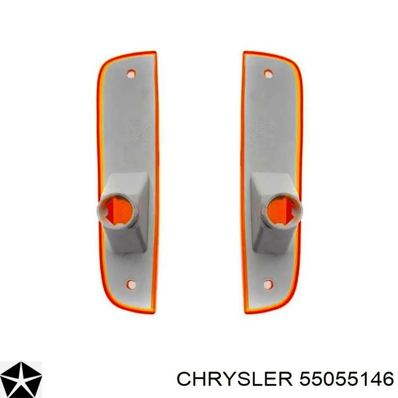 Поворотник правый 55055146 Chrysler