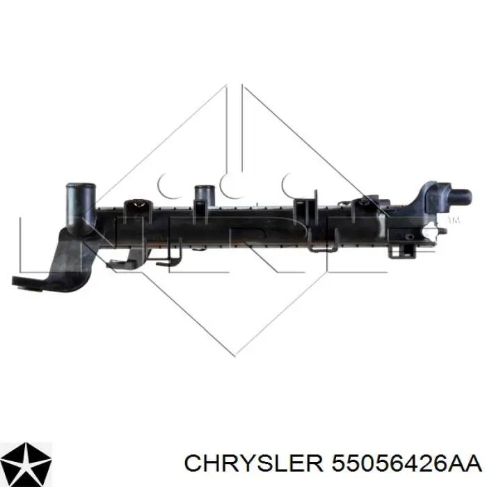 55056426AA Chrysler Радиатор основной