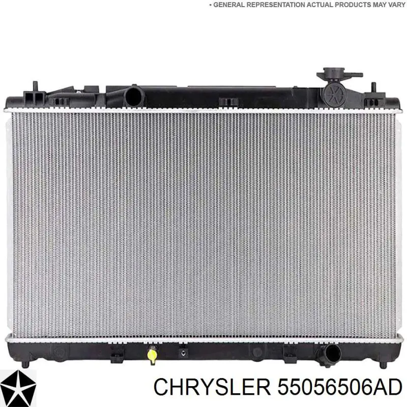 55056506AE Chrysler радиатор