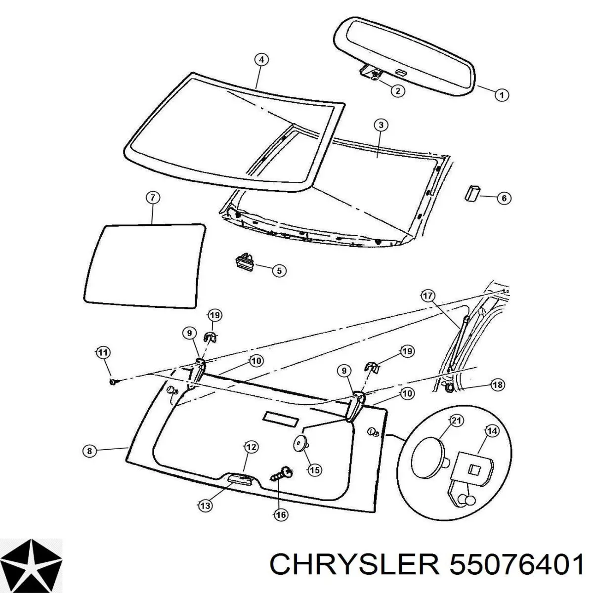  55076401 Chrysler