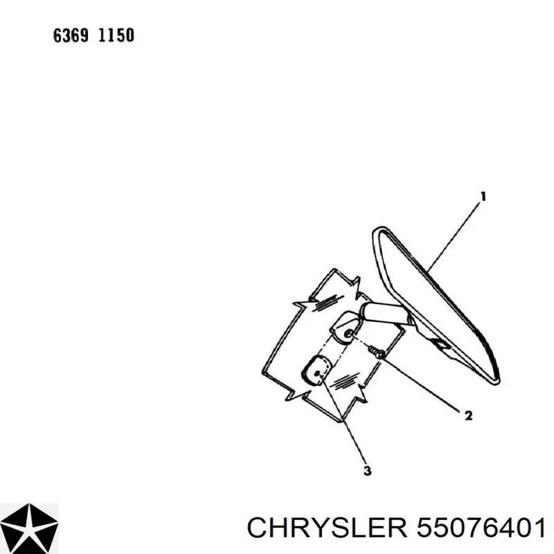 Купить 55076401 Chrysler 