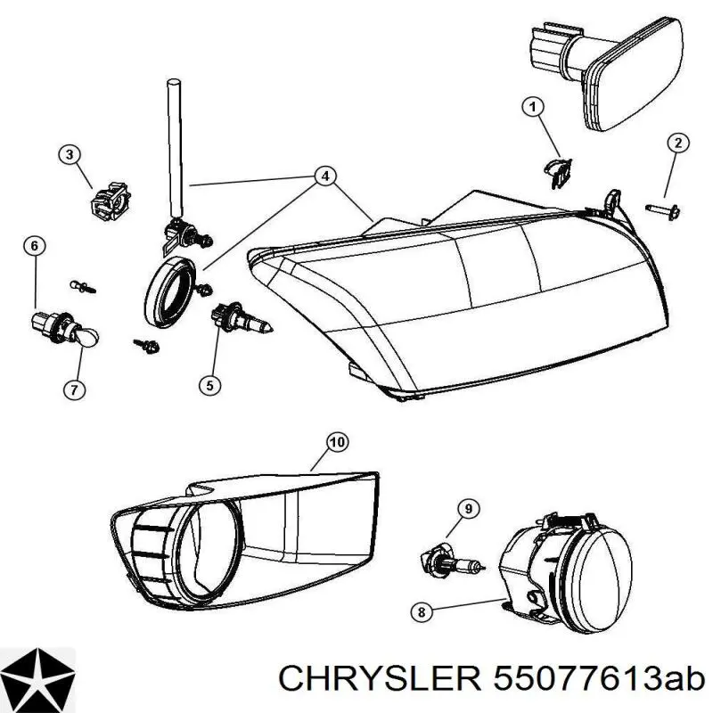  K55077613AB Chrysler