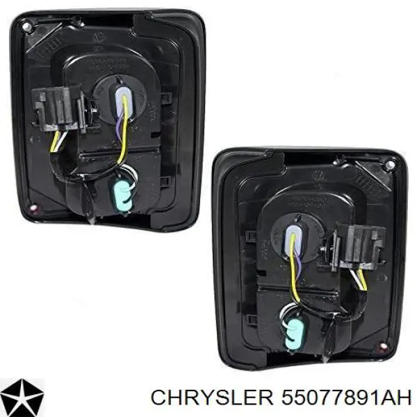 Задняя левая фара Chrysler 55077891AH цена, от 58.30 USD