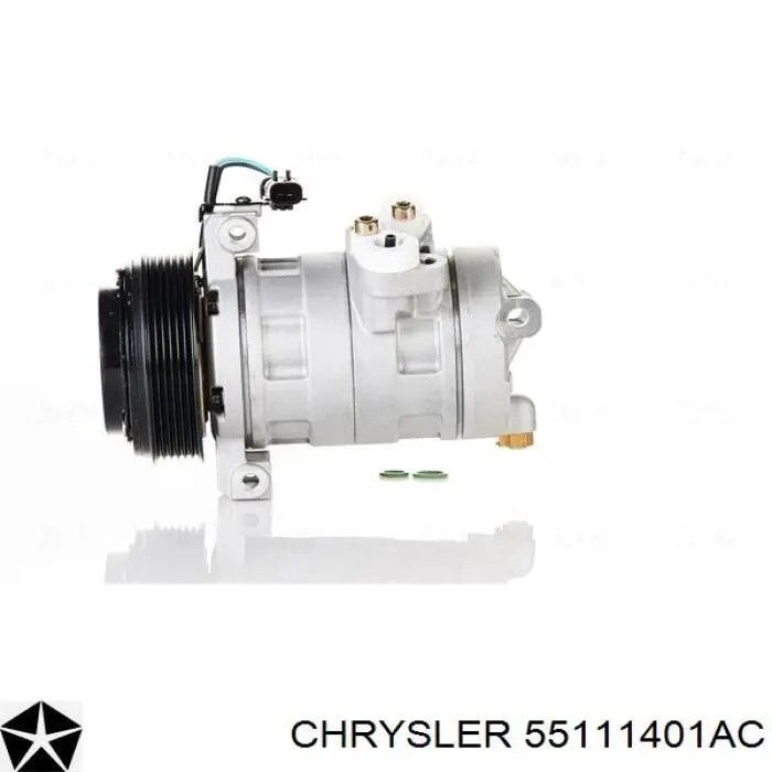 Купить 55111401AC Chrysler Компрессор климатической установки