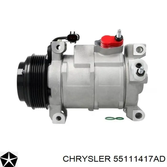 Компрессор кондиционера RL111417AD Chrysler