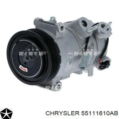 Компрессор кондиционера 55111610AB Chrysler