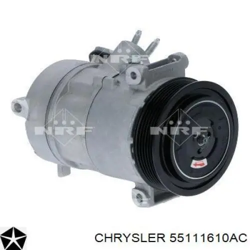 Компрессор системы кондиционирования Chrysler 55111610AC цена, от 315.39 USD