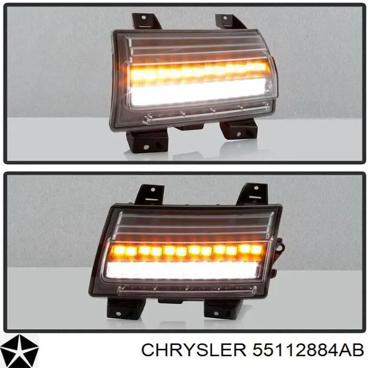 Указатель поворота, правый Chrysler 55112884AB цена, от 253.09 USD