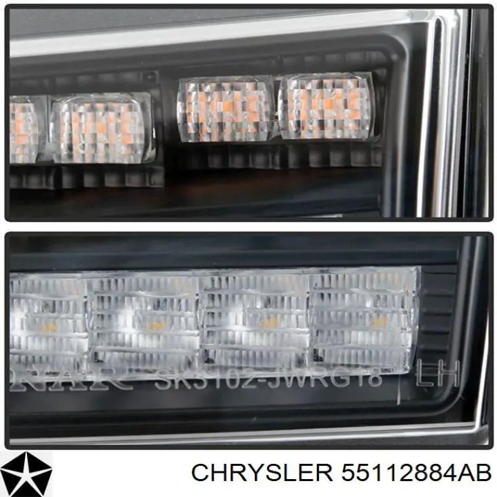 Купить 55112884AB Chrysler Поворотник правый