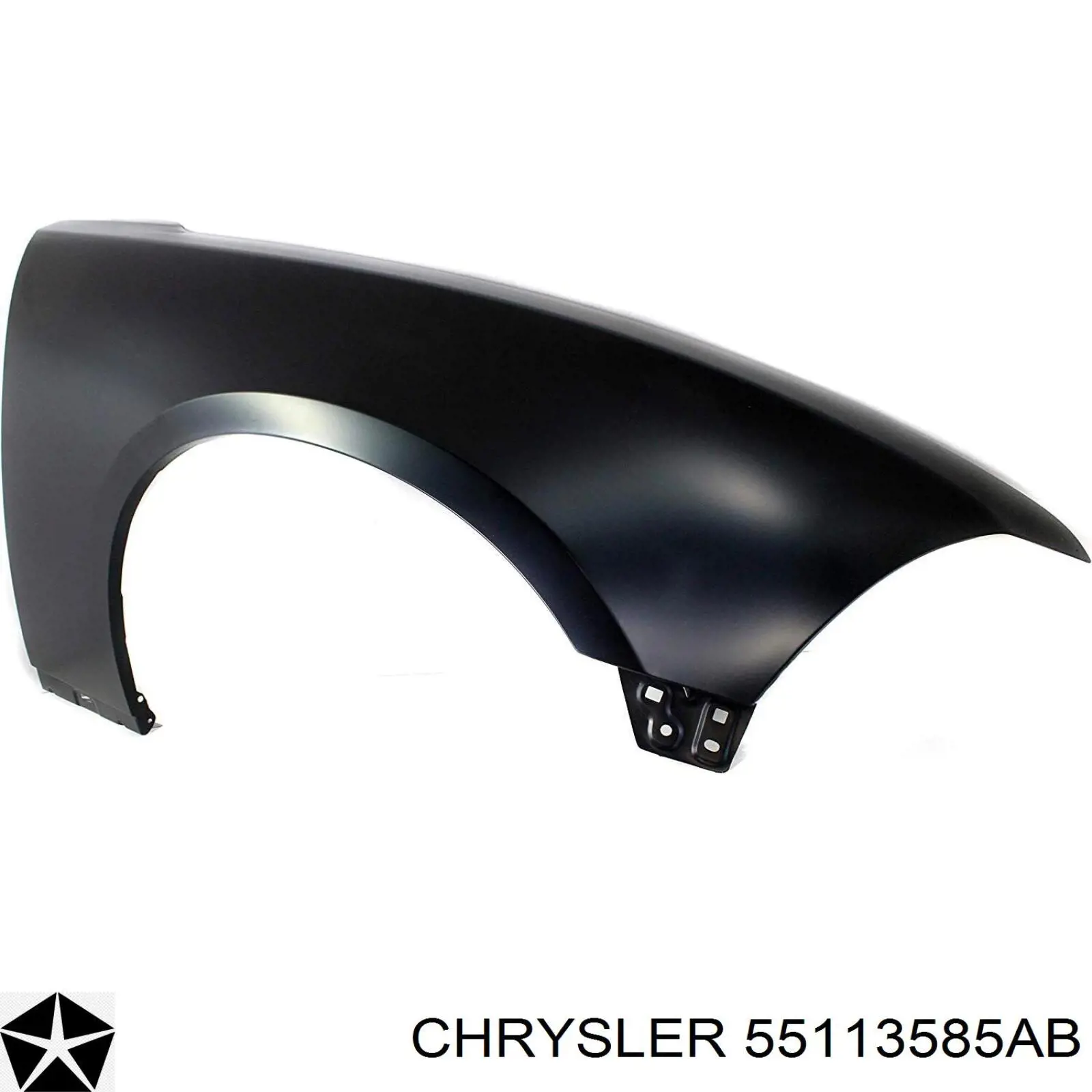 55113585AB Chrysler Переднее левое крыло