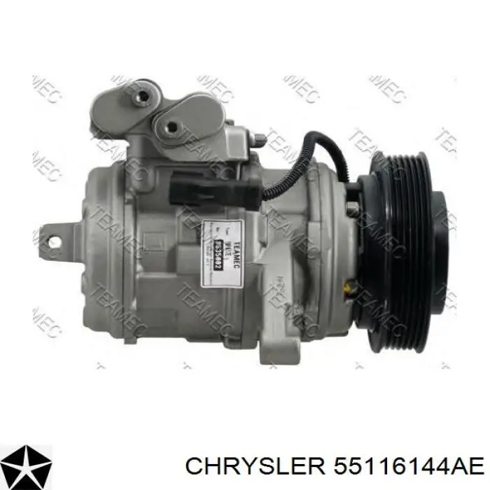 Компрессор кондиционера 55116144AE Chrysler