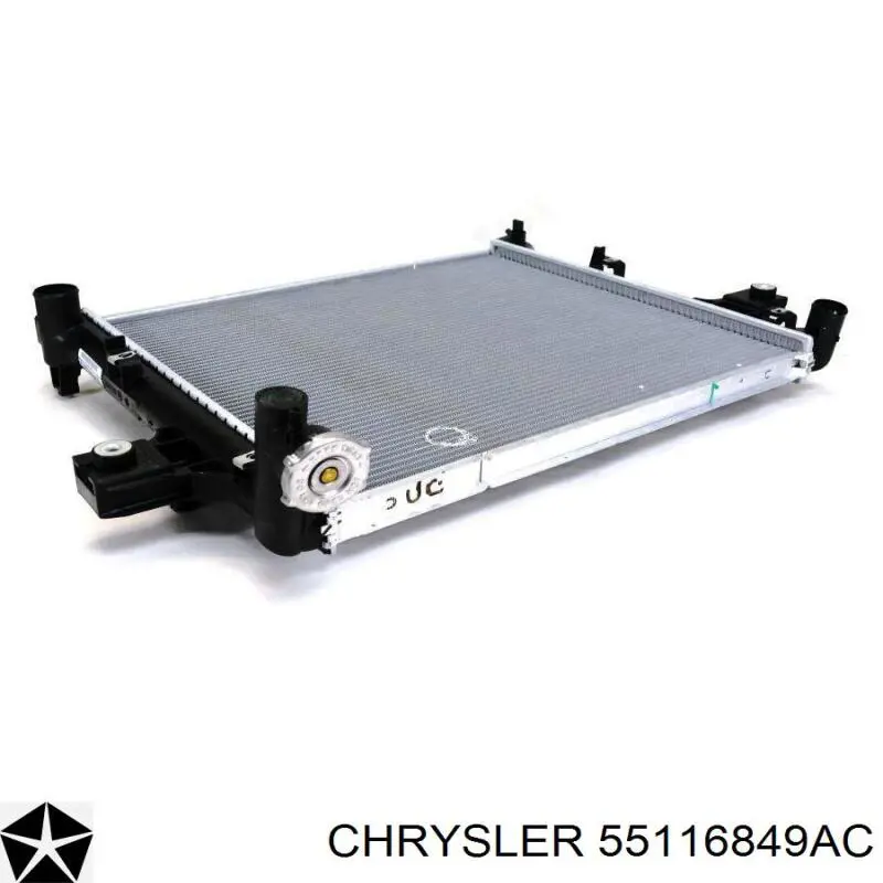 55116849AC Chrysler радиатор