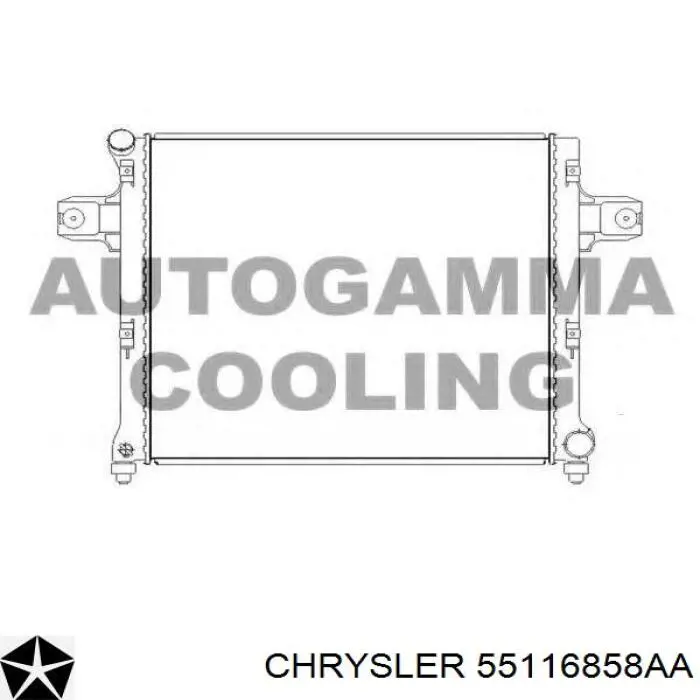 Купить D7Y015TT Thermotec Радиатор водяной