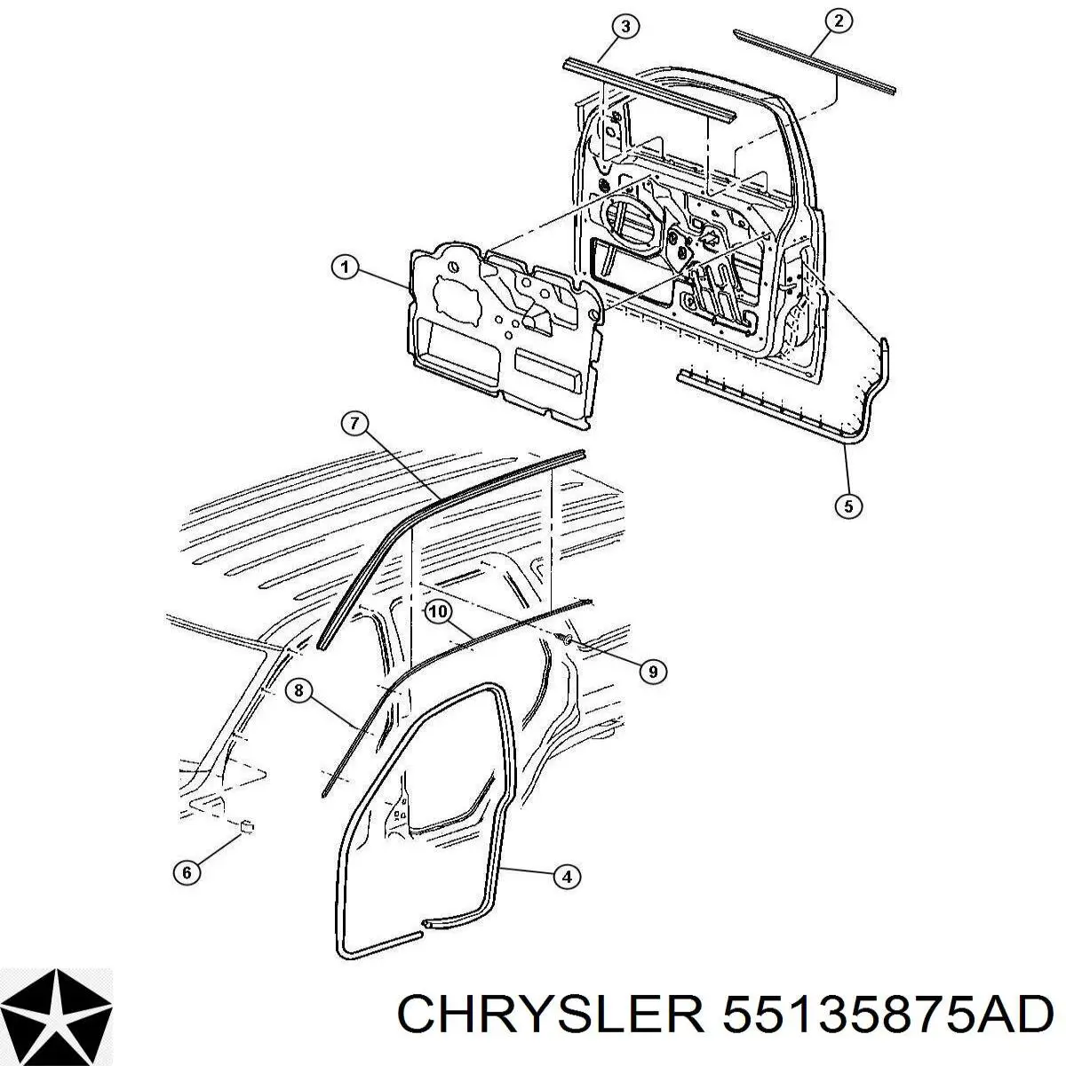  55135875AD Chrysler