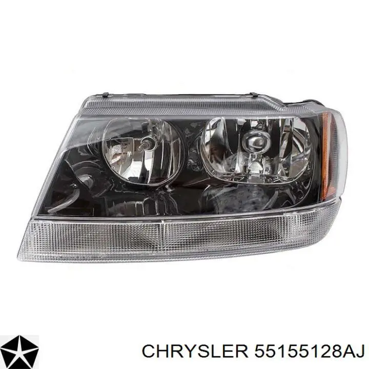 Фара правая 55155128AC Chrysler