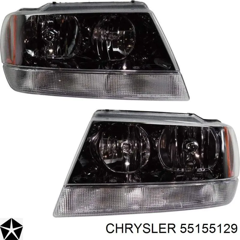 Фара левая Chrysler 55155129 цена, от 65.65 USD